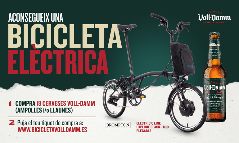 Aconsegueix una bicicleta elèctrica