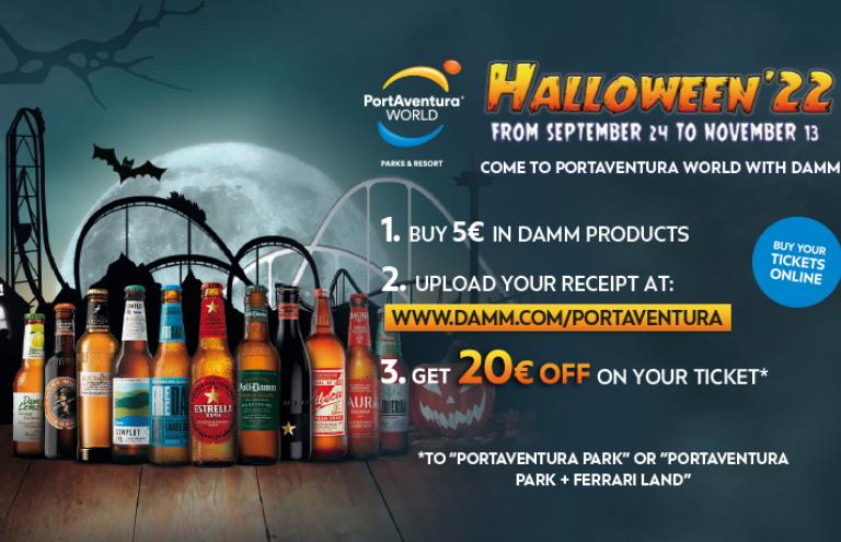 Come to PortAventura World with Damm