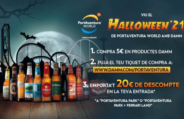 Vine a PortAventura World amb Damm