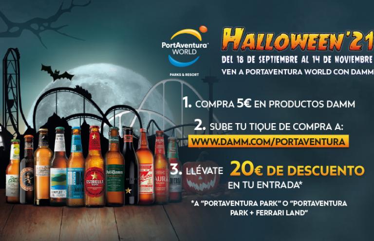 Ven a PortAventura World con Damm
