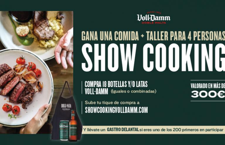 Gana una comida + taller para 4 personas show cooking